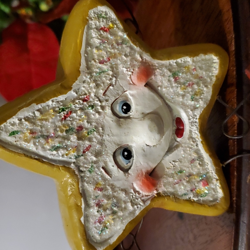 🎄3/$15 Star Sugar Cookie Shelf Sitter - Picture 2 of 4